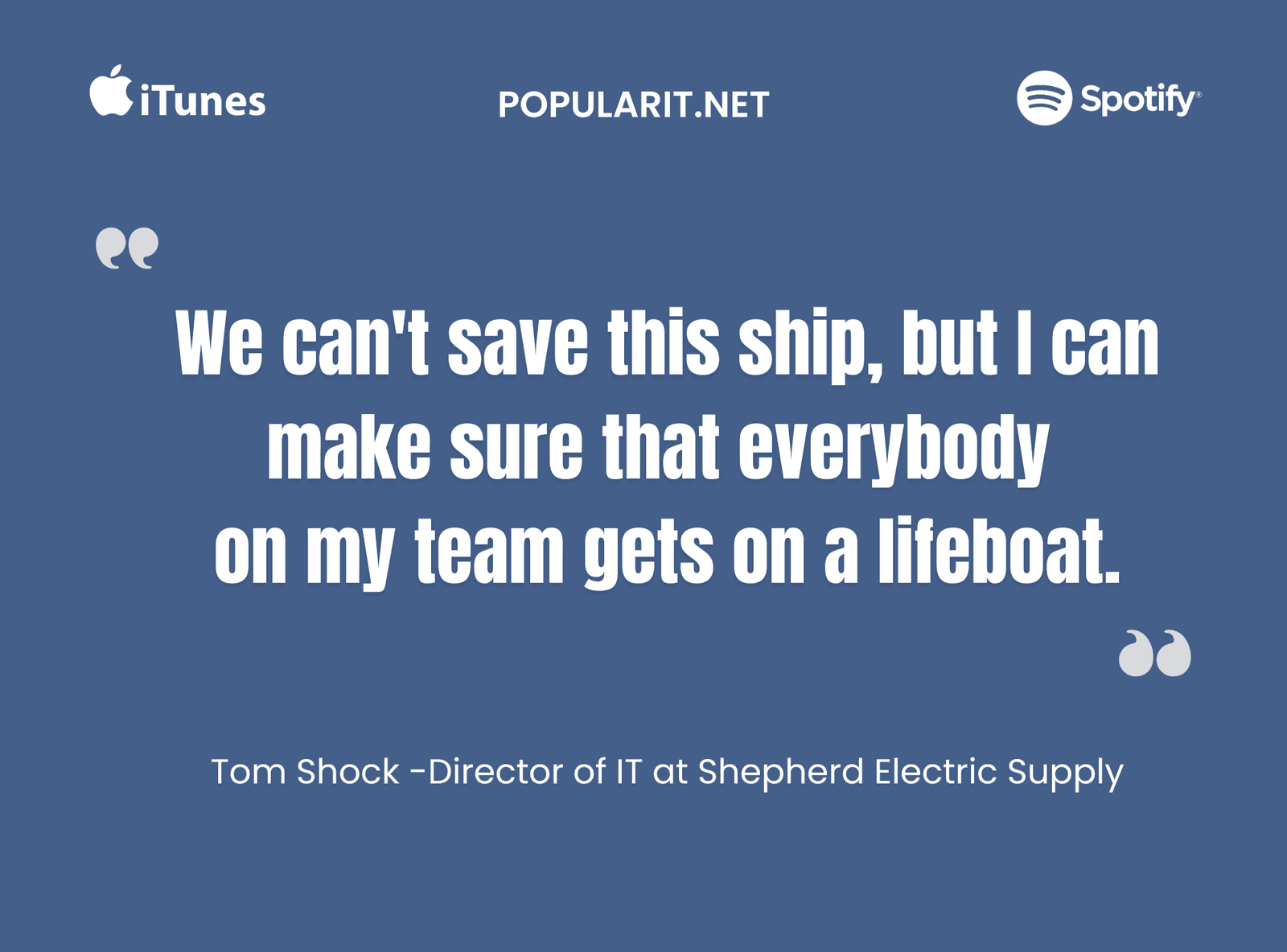 369- Leading Through Company Failure w/Tom Shock