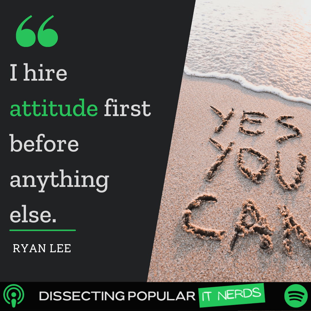 187. Ryan Lee Explains How He Fills IT Roles