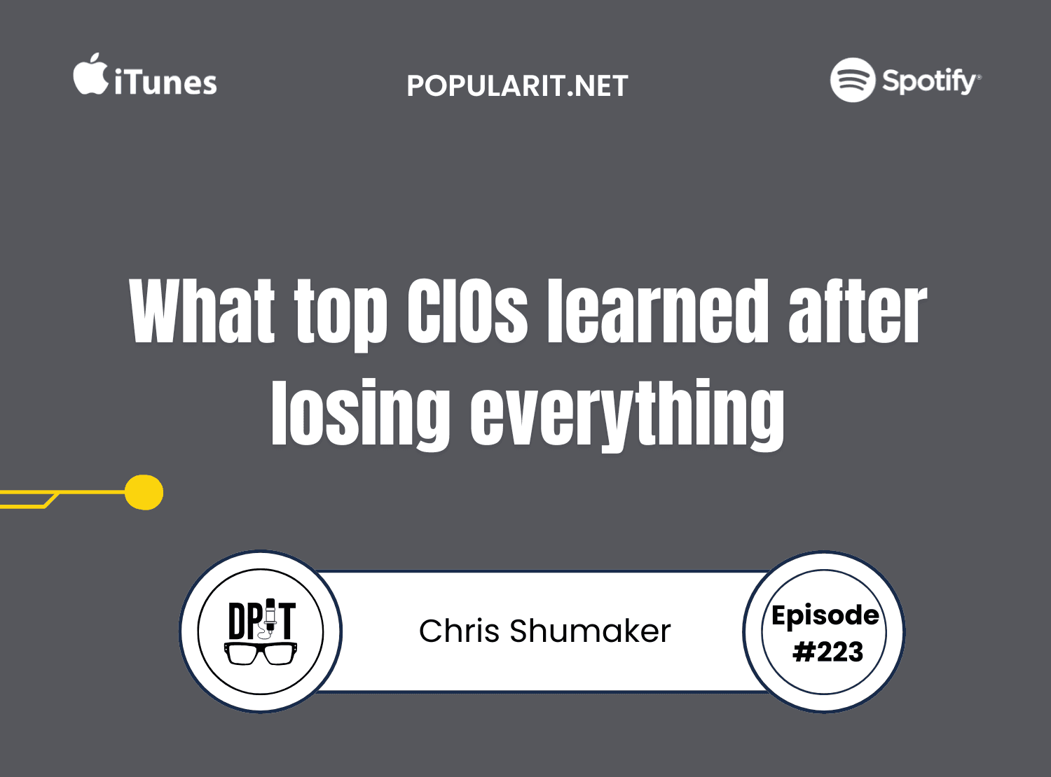 223- Navigating the Waters of IT with Marine Scientist Turned Tech Leader Chris Shumaker