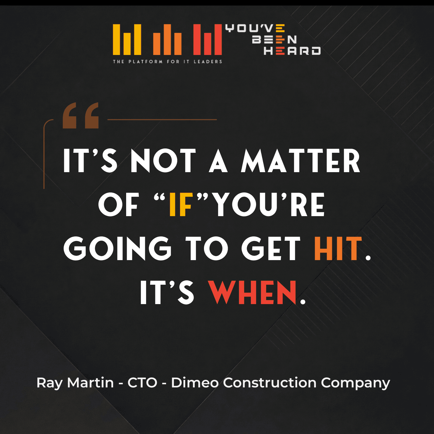 383- Rebuilding executive trust after $1.2M ransomware demand w/Ray Martin