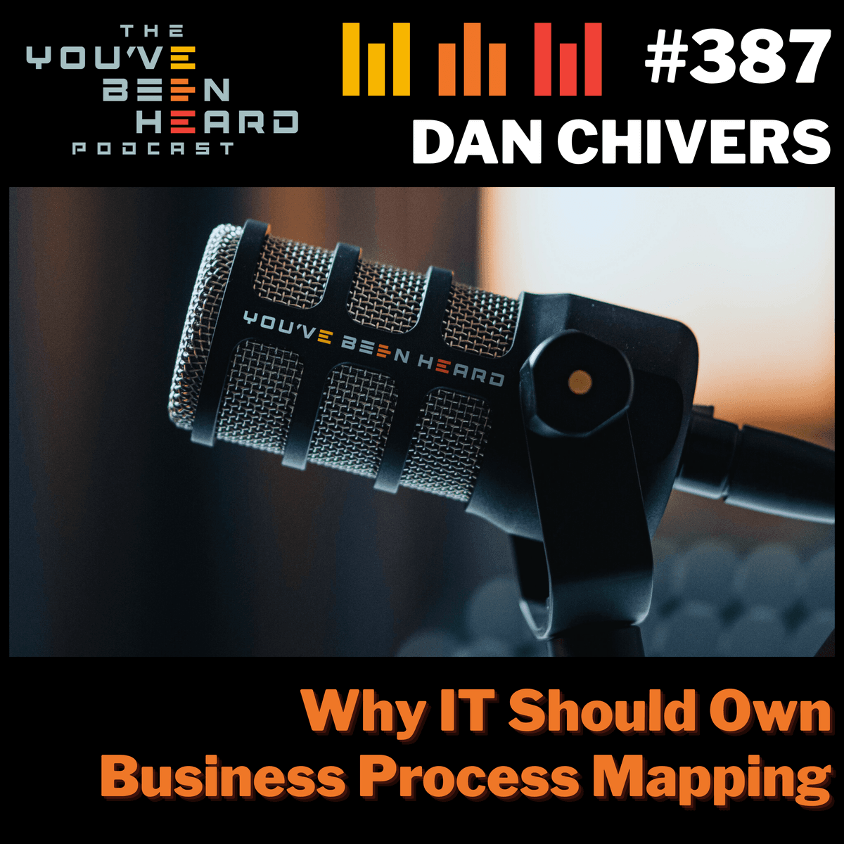 387- Why IT Should Own Business Process Mapping - You've Been Heard Episode 387