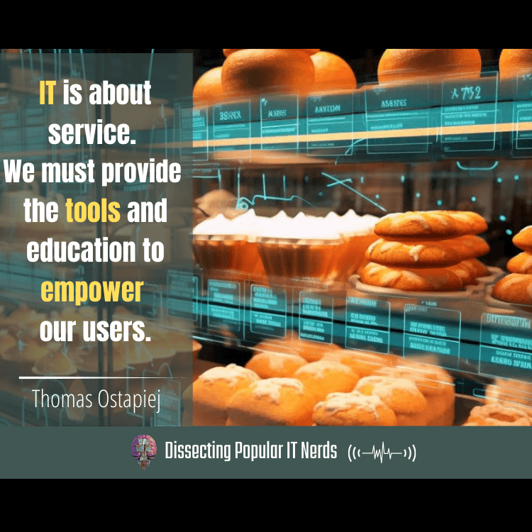 236- Croissants and Cybersecurity: A Tasty Chat with IT Pro Thomas Ostapiej