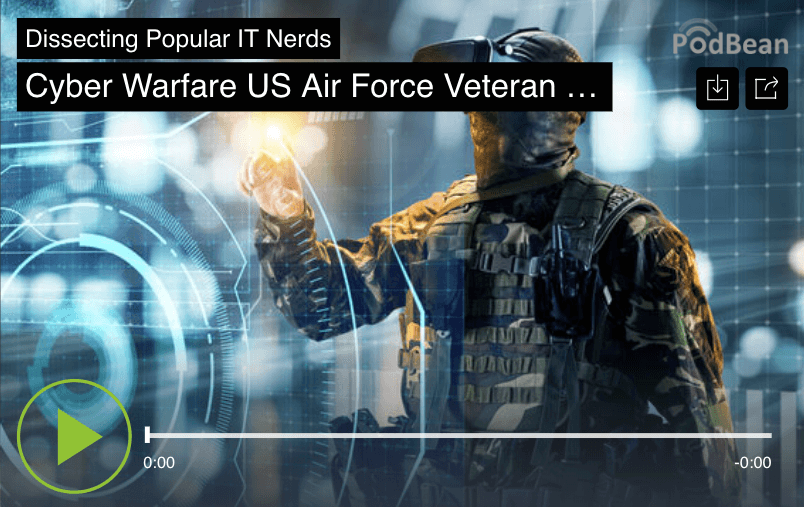 22. Cyber Warfare US Air Force Veteran Michael Wallace