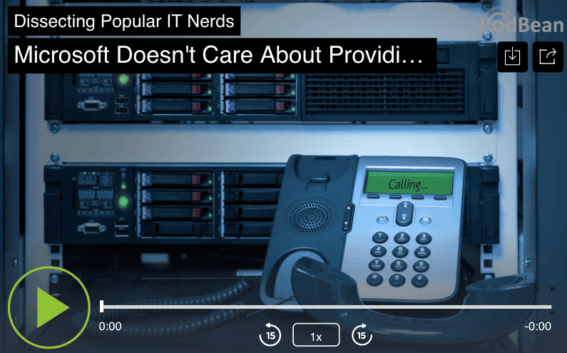 24. Microsoft Doesn’t Care About Providing You Layers Of Failure
